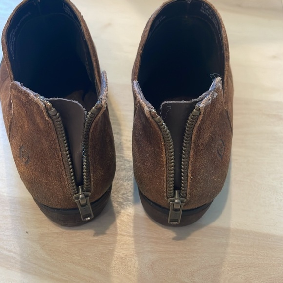 Born Kerri Distressed rust tobacco Brown Booties - Picture 7 of 14